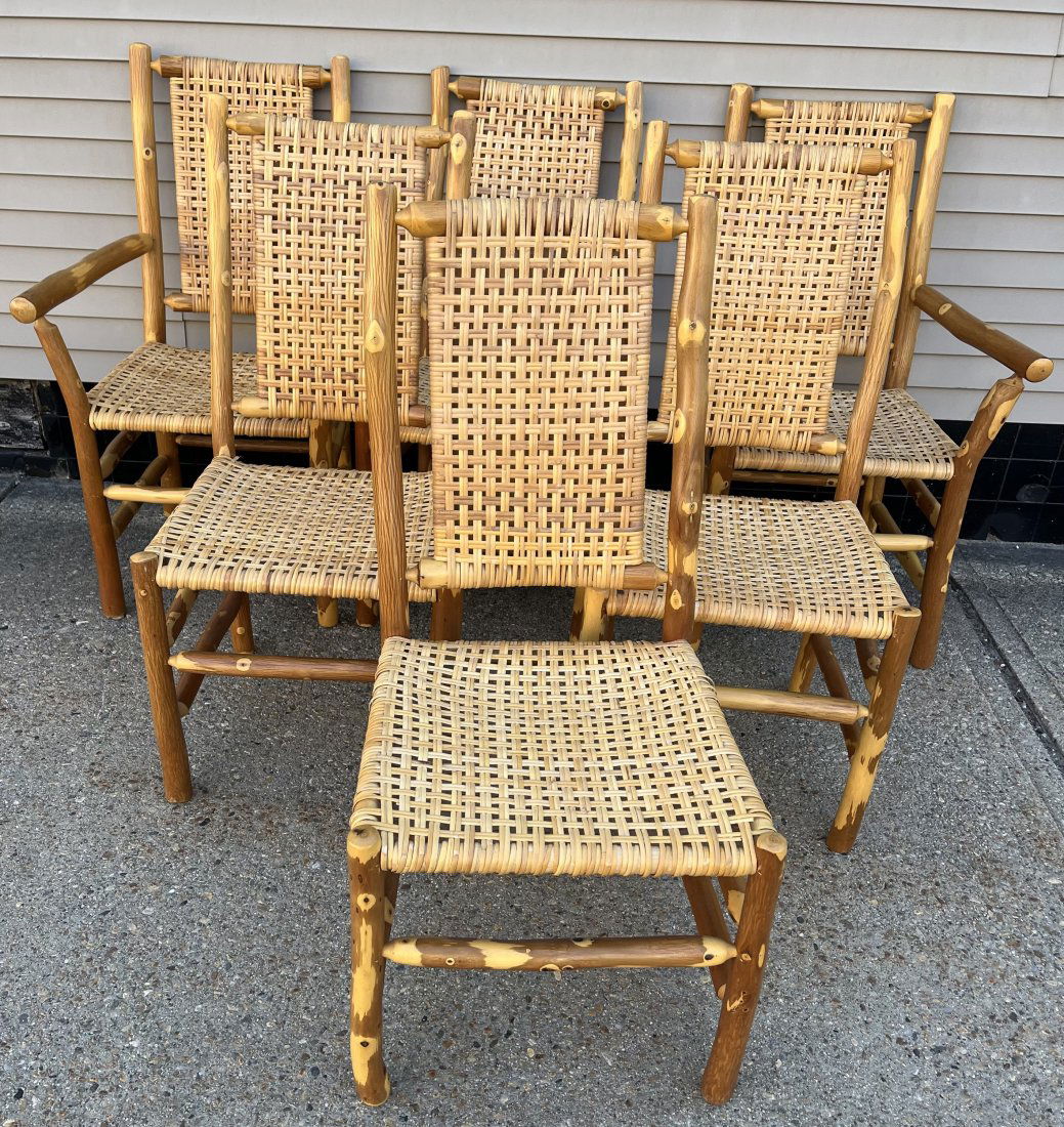 6 Old Hickory Style Adirondack Chairs (1 of 4)