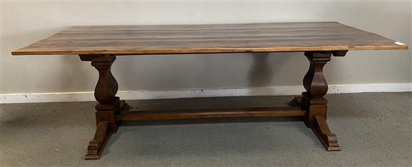 Table 43" x 95" x 30"h Two- company board 17": Table 43" x 95" x 30"h Two- company board 17"
