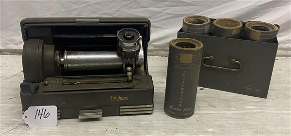 Edison Ediphone and Cylinders (1 of 8)