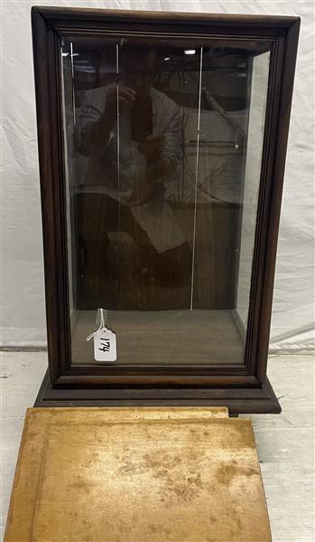 Antique Counter Top Showcase 17"w x 13"d x 29"h (1 of 4)