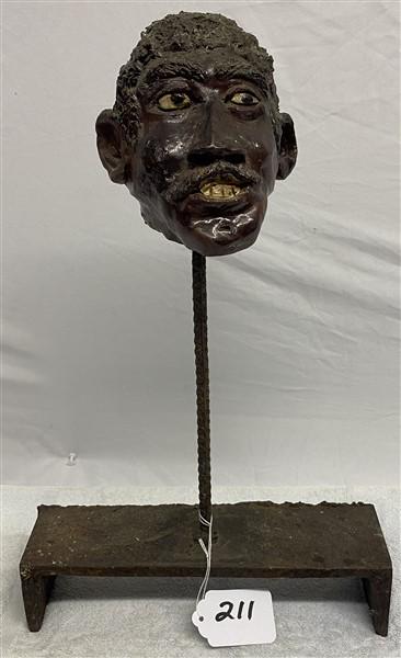 Primitive African Sculpture 19"h: Primitive African Sculpture 19"h