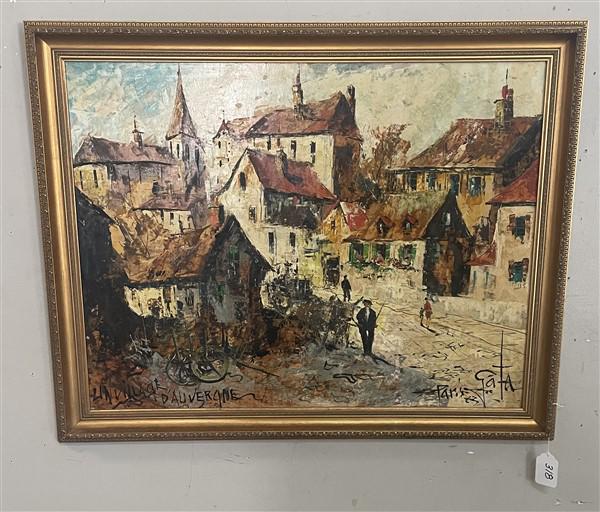 Framed Abstract Art signed Gata (1 of 10)