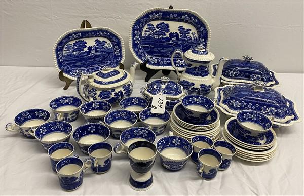 40+pc Spode Z Blue Tower Blue & White Porcelain (1 of 11)