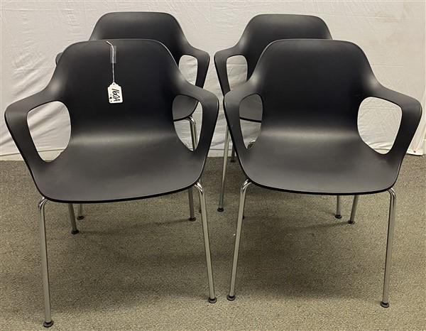 4 Vitra molded Chairs Designed by Jasper Morrison MCM Style (1 of 7)