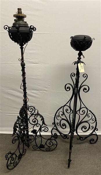 2 Iron Floor Lamp Bases (1 of 5)