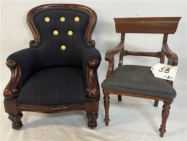 2 Brooks Bros. Miniature Chairs (1 of 2)