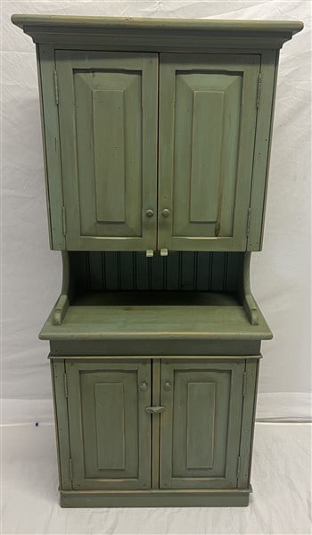 Small Hand Crafted Country Cupboard 48 high, 23 wide, 11 deep (1 of 3)