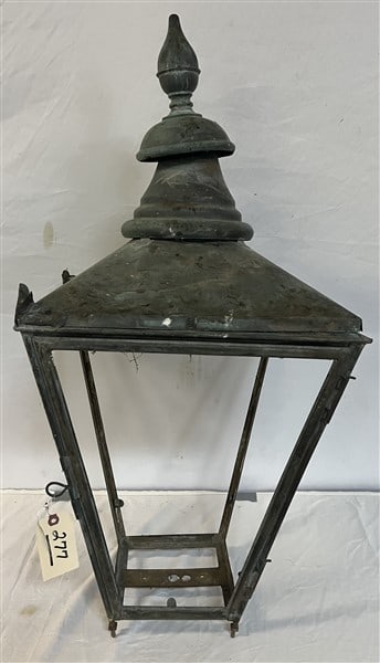 Antique Copper Lantern, 34" Tall (1 of 1)