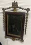 19th Cent Mirror with Eagle Crest