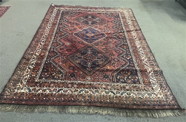 Real Good Looking Semi-Antique Persian Rug 7'2" x 10'2" (1 of 3)