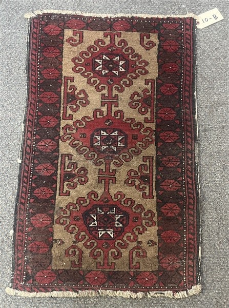 Small Turkish Mat 21" x 35" (1 of 2)