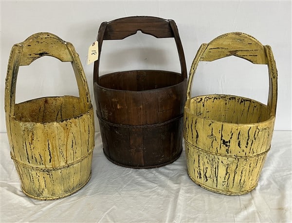 3 Well Buckets largest bucket - 21"h (1 of 1)