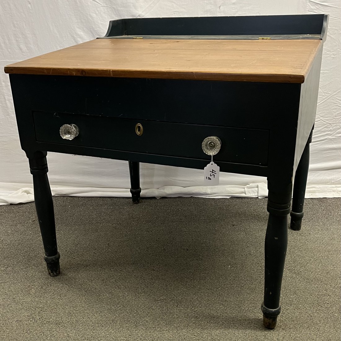 Country 2 Drawer Schoolmasters Desk 36"w x 31"d x 36"h: Country 2 Drawer Schoolmasters Desk 36"w x 31"d x 36"h