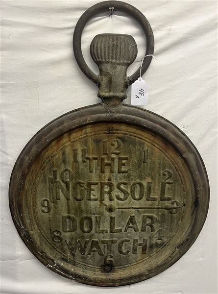 Copper Pocket Watch Trade Sign 24" diameter (1 of 3)
