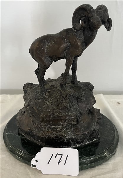Bighorn Sheep Unsigned Bronze (1 of 3)