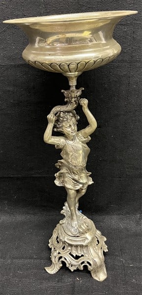 24" Silver Plate Epergne: 24" Silver Plate Epergne