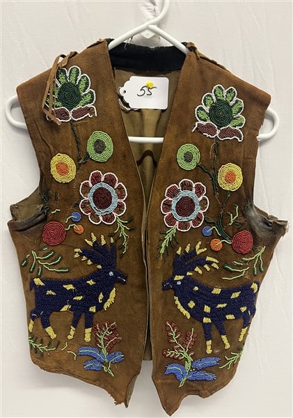 Beaded Indian Vest: Beaded Indian Vest