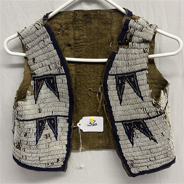 Beaded Indian Vest: Beaded Indian Vest