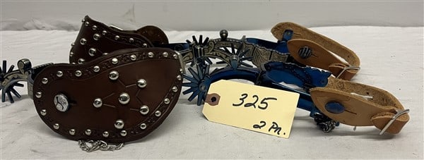 Pr of Silvered Spurs, E, Garcia: Pr of Silvered Spurs, E, Garcia