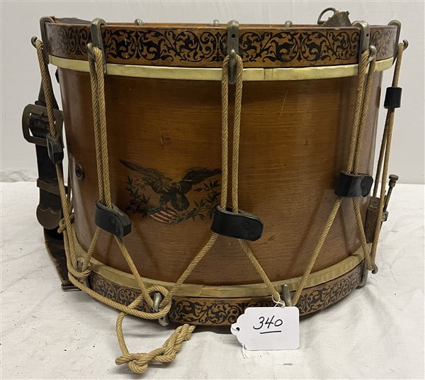 Civil War Drum: Civil War Drum 17" diam 12" deep