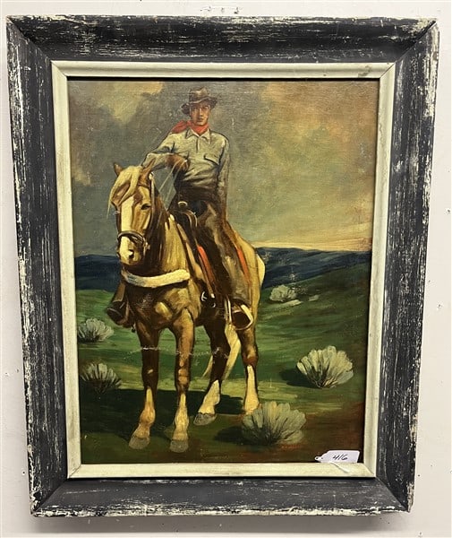 O/C Frank Tenney Johnson 26 x 33: O/C Frank Tenney Johnson 26 x 33