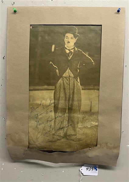 Photo Print Charlie Chaplin 1935: Photo Print Charlie Chaplin 1935