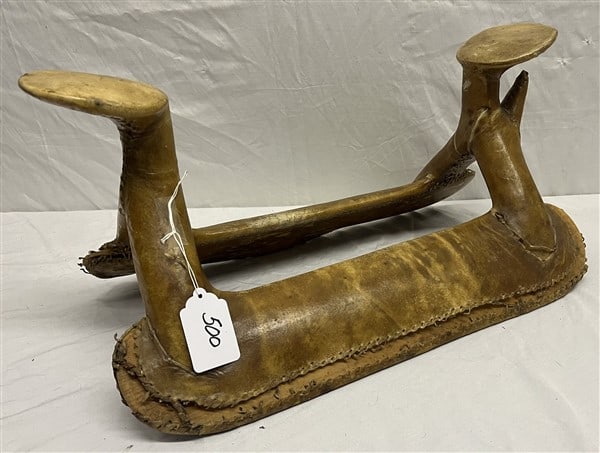 Rawhide Indian Saddle: Rawhide Indian Saddle