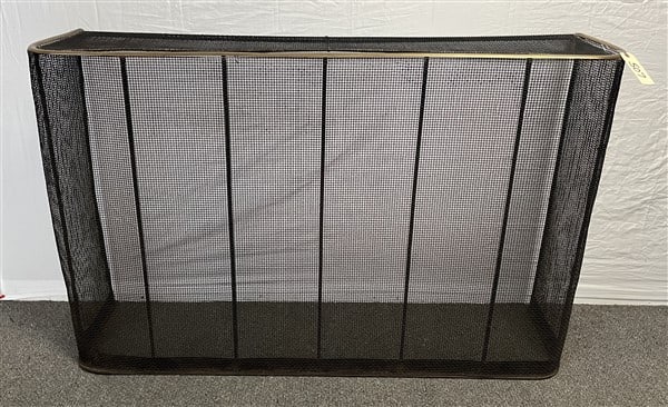 Antique Firescreen: Antique Firescreen - 56" wide, 36 1/2" high and 14" deep