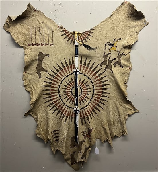 Wonderful Beaded Hide Robe: Wonderful Beaded Hide Robe