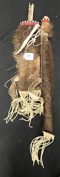 Buffalo Hide Quiver: Buffalo Hide Quiver
