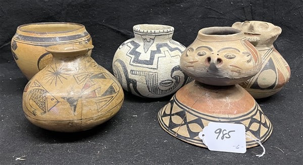 6 "as is" S.W. Pots: 6 "as is" S.W. Pots