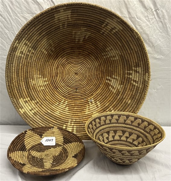 3 Coil Baskets: 3 Coil Baskets