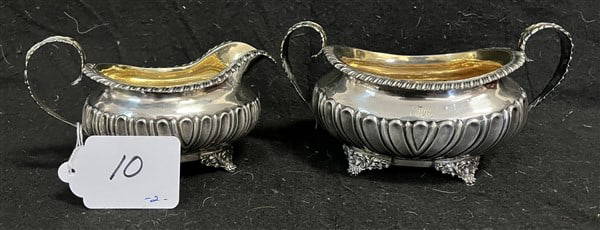 Master Silver Sugar and Creamer approx. 20 Troy: Master Silver Sugar and Creamer approx. 20 Troy