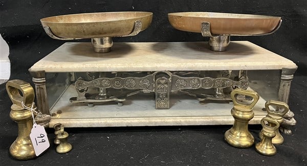 Antique Pharmacy Scale ca 1890 (1 of 3)