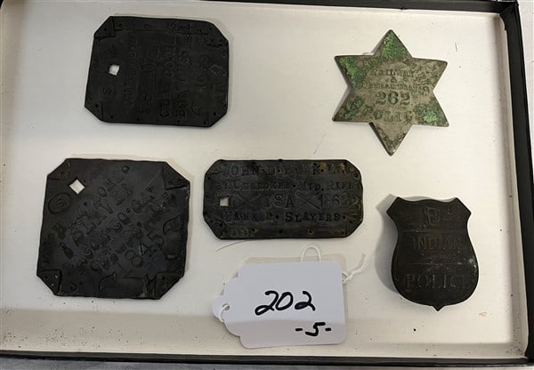 Slave, Police Indian Tags (1 of 5)