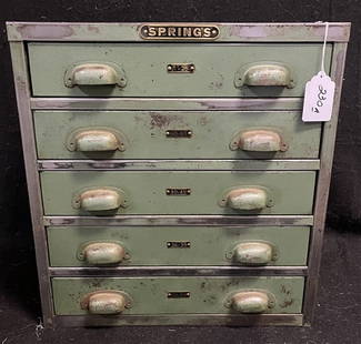 20" 5 Drawer Industrial Cabinet: 20" 5 Drawer Industrial Cabinet