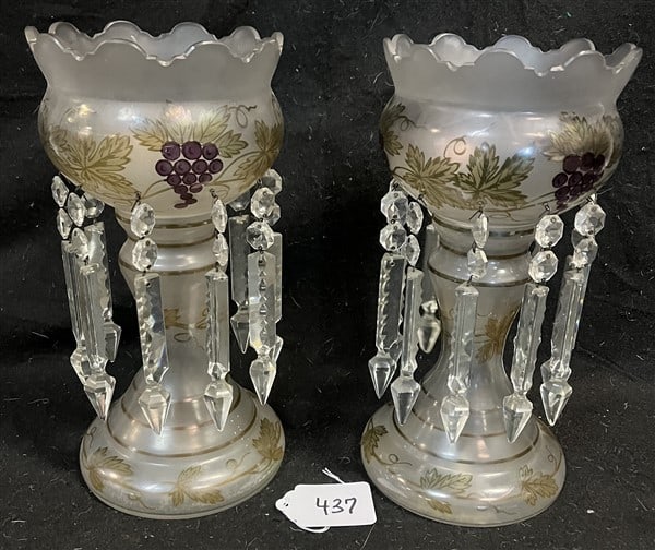 Pr Paint Decorated Crystal Lustres (1 of 1)