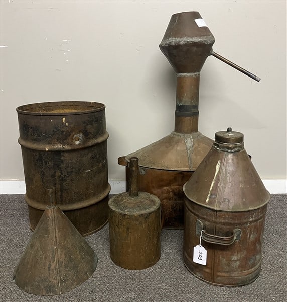 Homemade Copper Still (1 of 2)