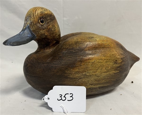 Wonderful Decoy, Initials Inscribed: Wonderful Decoy, Initials Inscribed