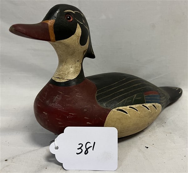 Carved Drake stamped G4C: Carved Drake stamped G4C