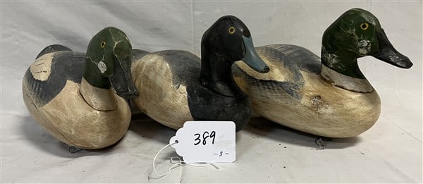 3 HRJ Carved Decoys (1 of 2)