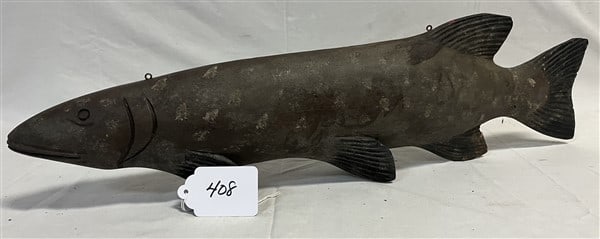 24" Carved Fish Decoy (1 of 1)
