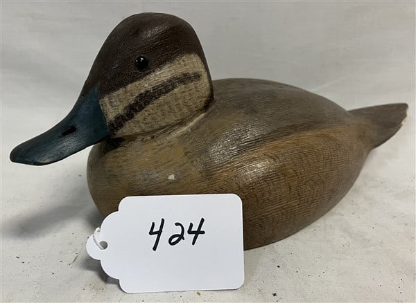 Carved Decoy, Bob Lovely: Carved Decoy, Bob Lovely