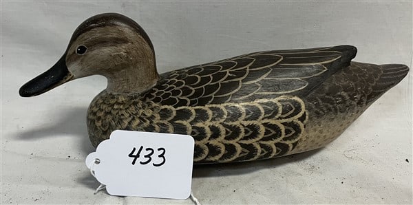 Sgnd Hollow Body 12" Decoy: Sgnd Hollow Body 12" Decoy