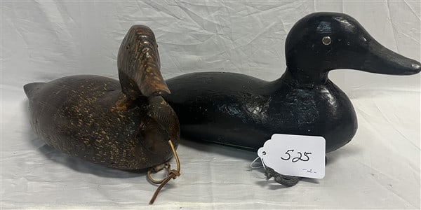 2 Antique Decoys: 2 Antique Decoys