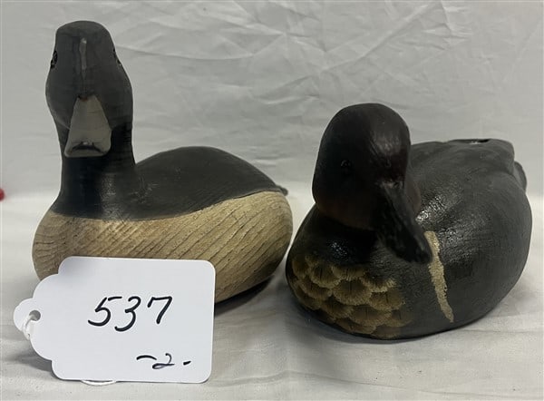 Two 9" signed Decoys (1 of 2)