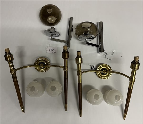 2 Pr of Mid Cent Sconces (1 of 3)