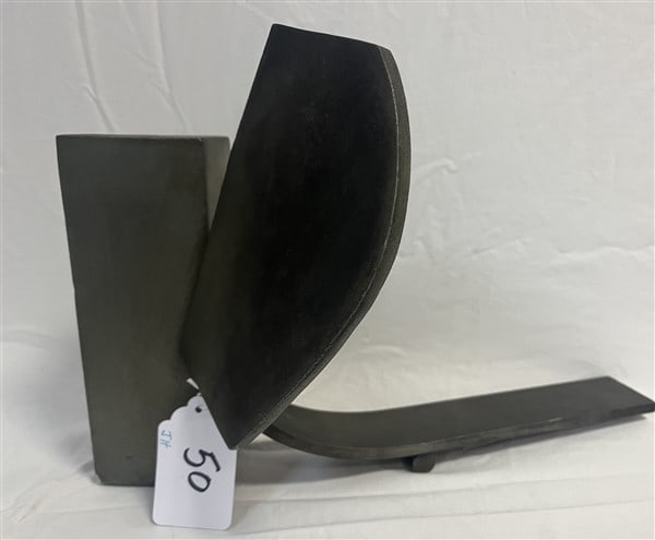 Modern Metal Sculpture - Glenn Hellman 1969: Modern Metal Sculpture - Glenn Hellman 1969 - 10"h overall