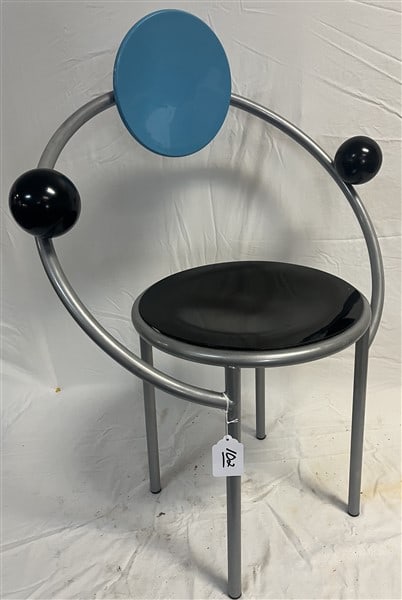 Memphis Milano "First Chair" 1983, Michele De Lucchi: Memphis Milano "First Chair" 1983, Michele De Lucchi