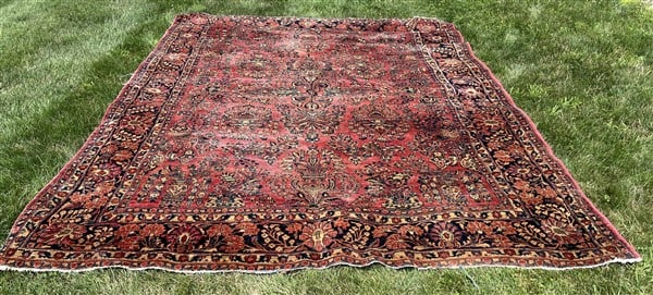100 Year Old Handmade Sarouk (1 of 6)